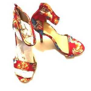 WILD DIVA 5” OPEN TOE HEELS